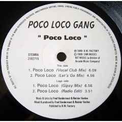 Poco Loco Gang - Poco Loco Gang - Poco Loco - Bit Music