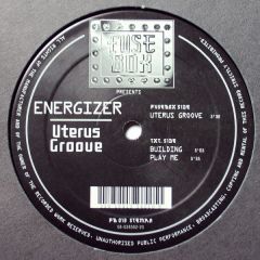 Energizer - Energizer - Uterus Groove EP - Fusebox