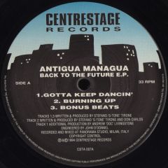 Antigua Managua - Antigua Managua - Gotta Keep Dancing - Centrestage