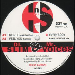 DJ Slim - DJ Slim - Friends - Hns Records