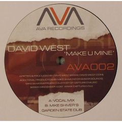 David West - David West - Make U Mine - Ava Recordings