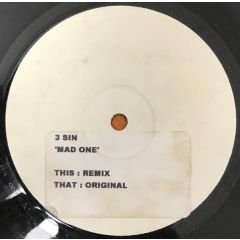 3 Sin - Mad One - White