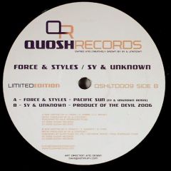 Force & Styles - Force & Styles - Pacific Sun (Remix) - Quosh