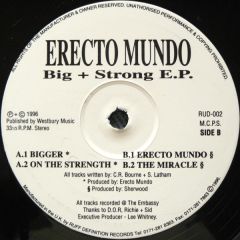 Erecto Mundo - Erecto Mundo - Big & Strong EP - Ruff Definition Record