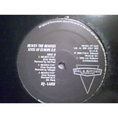 Eq-Lazer - Heaven The Remixes - State Of Europe E.P. - Bull & Butcher Recordings
