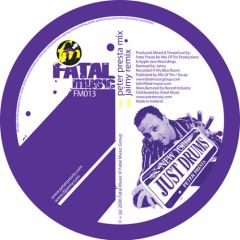 Peter Presta - Peter Presta - Just Drums - Fatal Music