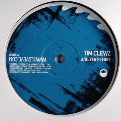 Tim Clewz - Tim Clewz - Never Before - Vicious Circle 