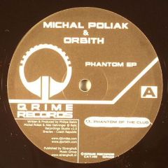 Michal Poliak & Orbith - Michal Poliak & Orbith - Phantom EP - Qrime Records