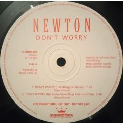 Newton - Newton - Don't Worry - Dominion