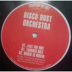 Disco Dust Orchestra - Disco Dust Orchestra - Just The Way - Shaping-Up