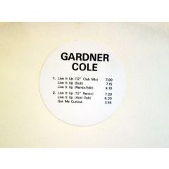 Gardner Cole - Gardner Cole - Live It Up - Warner Bros. Records