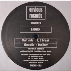 DJ Index - DJ Index - 2 3 Break - Envious