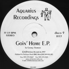 George Thomson - George Thomson - Goin' Home EP - Aquarius