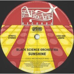 Black Science Orchestra - Black Science Orchestra - Sunshine 2002 - Afro Art