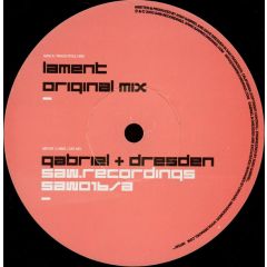 Gabriel & Dresden - Gabriel & Dresden - Lament - SAW