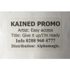 Easy Access - Easy Access - Give It Up - Kained