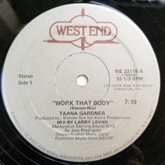 Taana Gardner - Taana Gardner - Work That Body - West End