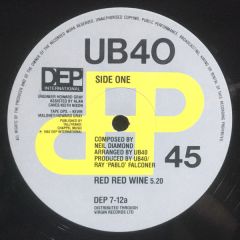 Ub40 - Ub40 - Red Red Wine - Dep International