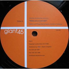 Christian Zimmerman - Christian Zimmerman - Diary Of A Lost Girl - Giant 45