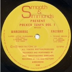 Smooth & Simmonds - Smooth & Simmonds - Pucker Tunes Vol 1 - Wax Factory