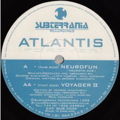 Atlantis - Atlantis - Neurofun / Voyager II - Subterrania Recordings