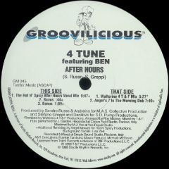 4 Tune Feat Ben - 4 Tune Feat Ben - Afterhours - Groovilicious