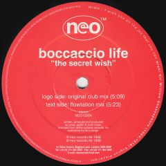 Boccaccio Life - Boccaccio Life - The Secret Wish - NEO