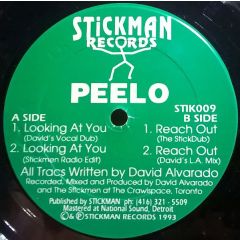 Peelo - Peelo - Looking At You - Stickman Records
