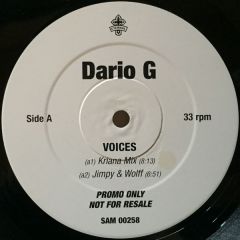 Dario G - Dario G - Voices - Eternal