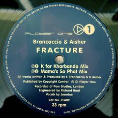 Brancaccio & Aisher - Brancaccio & Aisher - Fracture - Player One