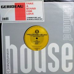 Gerideau - Gerideau - Take A Stand For Love - Container Records Hamburg