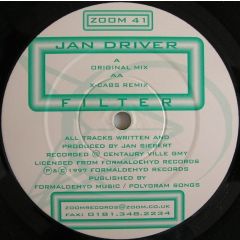 Jan Driver - Jan Driver - Filter - Zoom