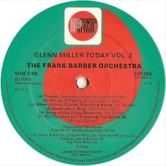 The Frank Barber Orchestra - The Frank Barber Orchestra - Glenn Miller Today Vol. 2 - PRT