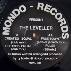 The Leveller - The Leveller - Created Equal - Mondo