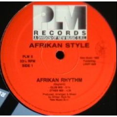 Afrikan Style - Afrikan Style - Afrikan Rhythm - Plm Import