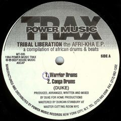 Tribal Liberation - Tribal Liberation - Afri-Kha EP - Power Music Trax