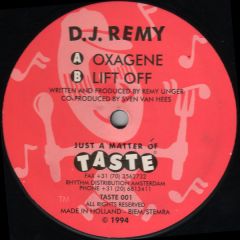 DJ Remy - DJ Remy - Oxagene - Taste