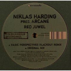 Niklas Harding Pres. Arcane - Niklas Harding Pres. Arcane - Red Juwel - Coldharbour Recordings