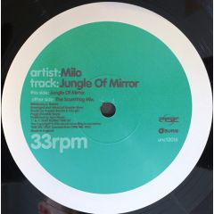 Milo - Milo - Jungle Of Mirror - Undercurrent Music