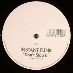 Instant Funk - Instant Funk - Don't Stop It - Stop And Go