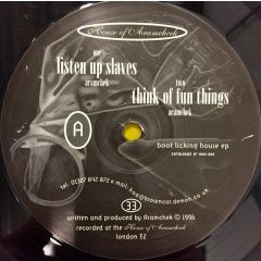 Aramchek - Aramchek - Boot Licking House EP - House of Aramchek