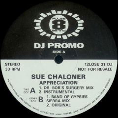 Sue Chaloner - Sue Chaloner - Appreciation - Pulse-8 Records