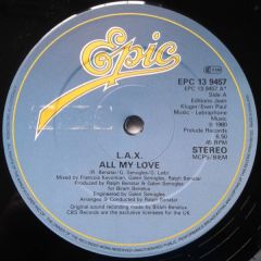 L.a.X. - L.a.X. - All My Love - Epic