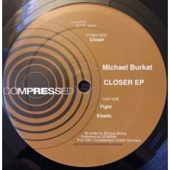 Michael Burkat - Michael Burkat - Closer EP - Compressed