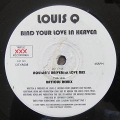 Louis Q - Louis Q - Bind Your Love In Heaven - Quantum Leap Records