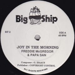 Freddie Mcgregor - Freddie Mcgregor - Joy In The Morning - Big Ship