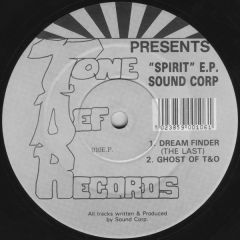 Sound Corp - Sound Corp - Spirit EP - Tone Def