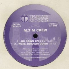 M T M Crew - M T M Crew - E.P. - Template Records (UK)