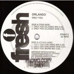 Orlando - Orlando - Only You - Fresh