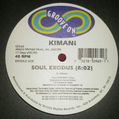 Kimani - Kimani - Soul Exodus - Groove On